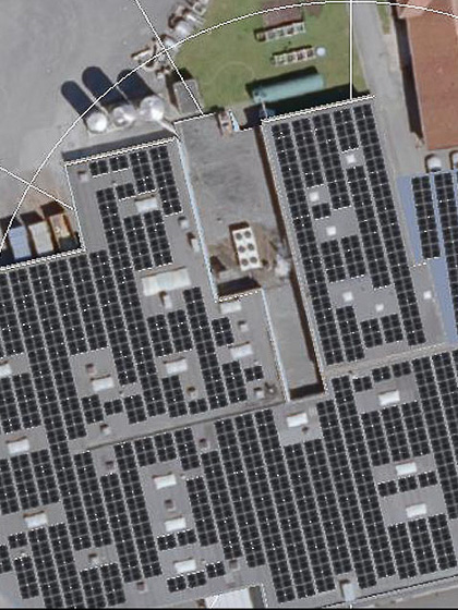 Planung PV-Anlage auf Gewerbegebäude